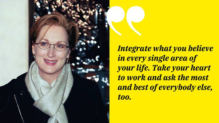 Meryl Streep Quotes, beliefs