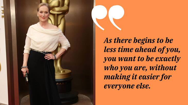 Meryl Streep Quotes, wisdom
