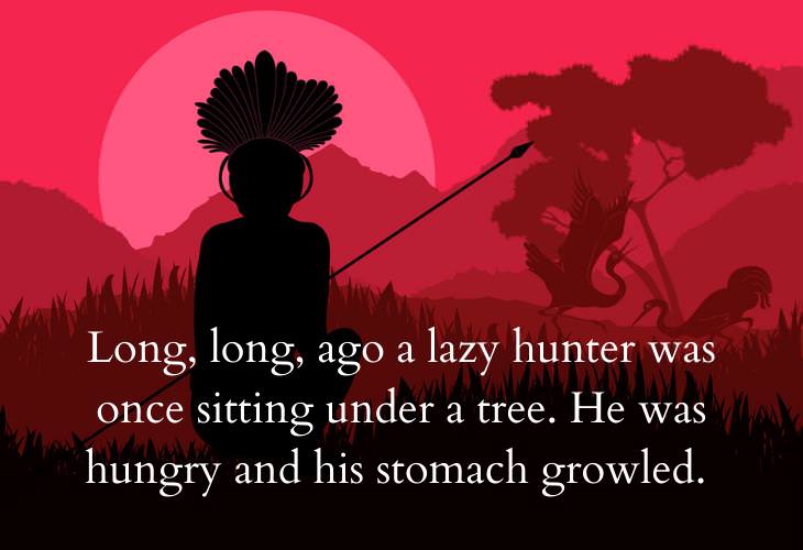 Inspiring African Folktales, hunter