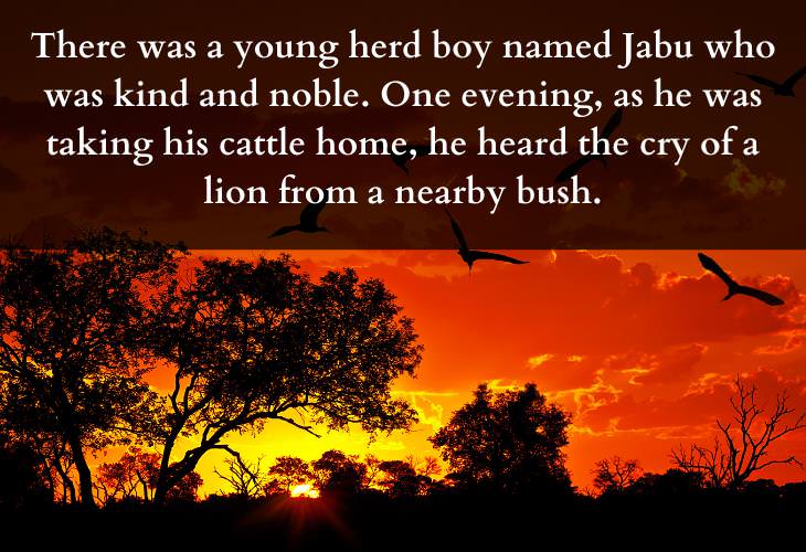 Inspiring African Folktales, herd boy