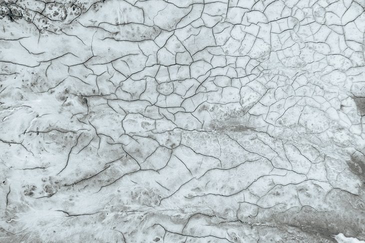 aerial photos of France salt fields