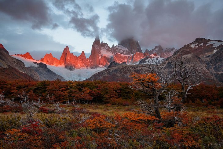 fall in patagonia