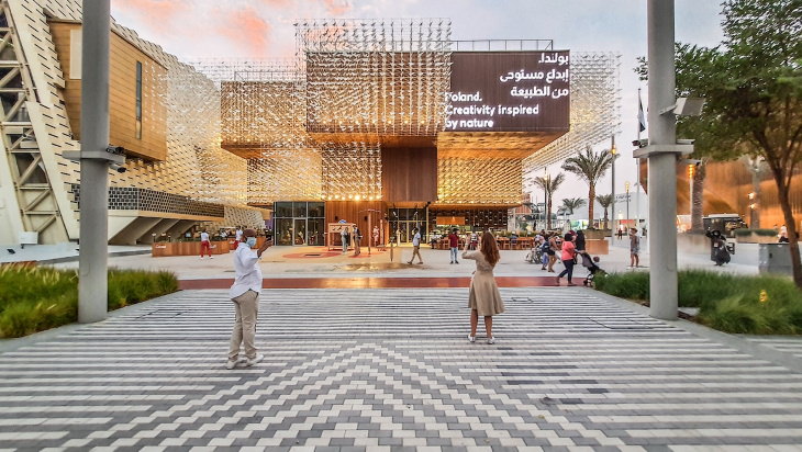 Dubai Expo 2020 Polish Pavilion by WXCA and Bellprat Partner