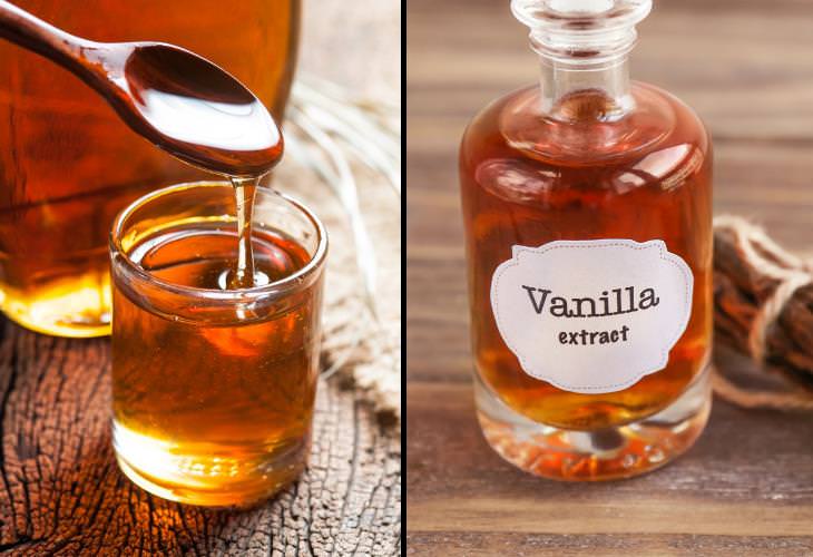 Affordable Alternatives For Expensive Foods, Maple Syrup for Vanilla Extract