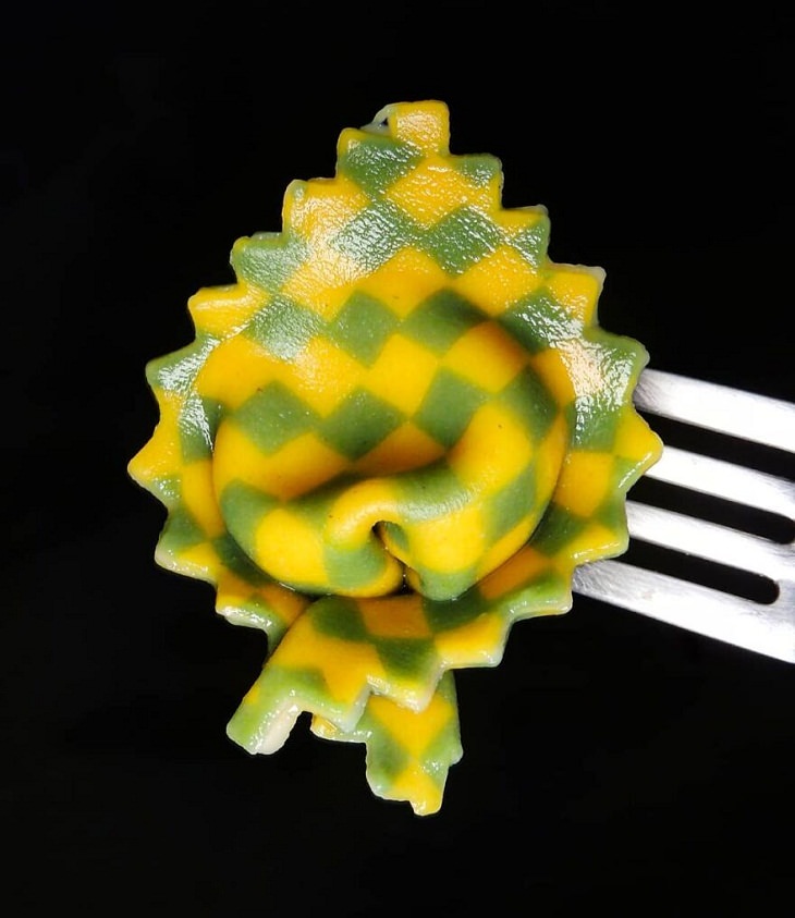 Chef’s Art-Like Pasta Designs, candy