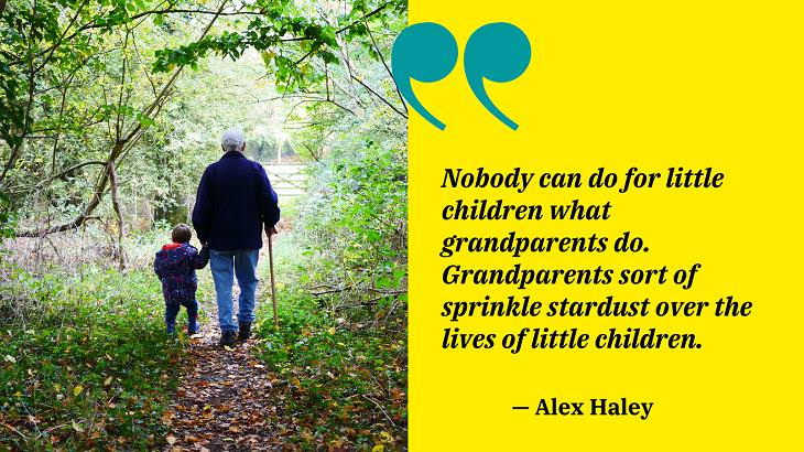 Quotes For Grandparents, stars