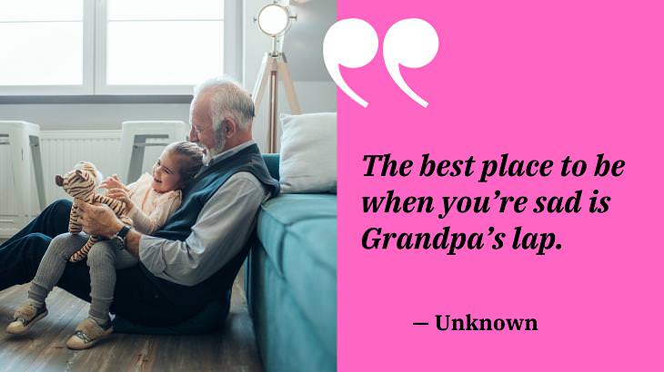 Quotes For Grandparents, lap