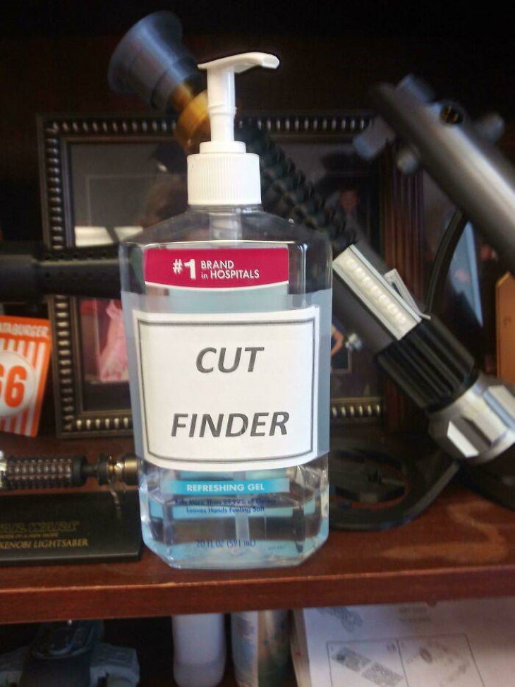 Workplace Humor hand sanitizer