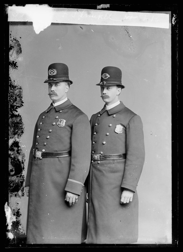 19th-Century Portraits 2 officers