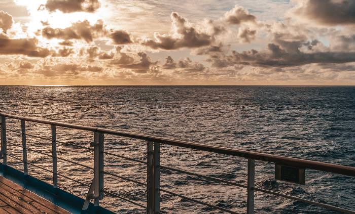 Cruise ship view 