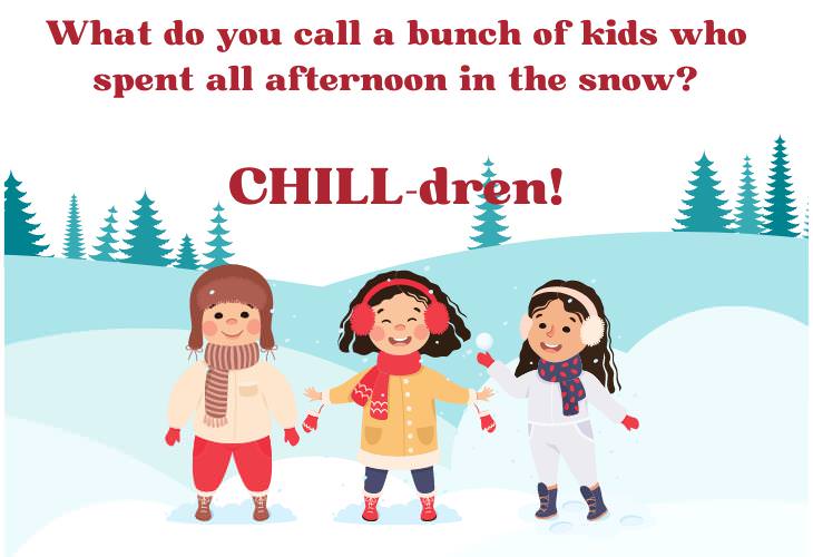 Winter Puns, children