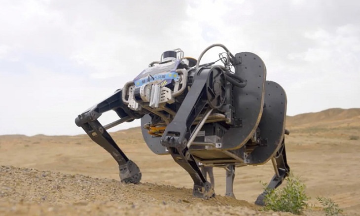 Quadruped Bionic Robot, Mechanical Yak 