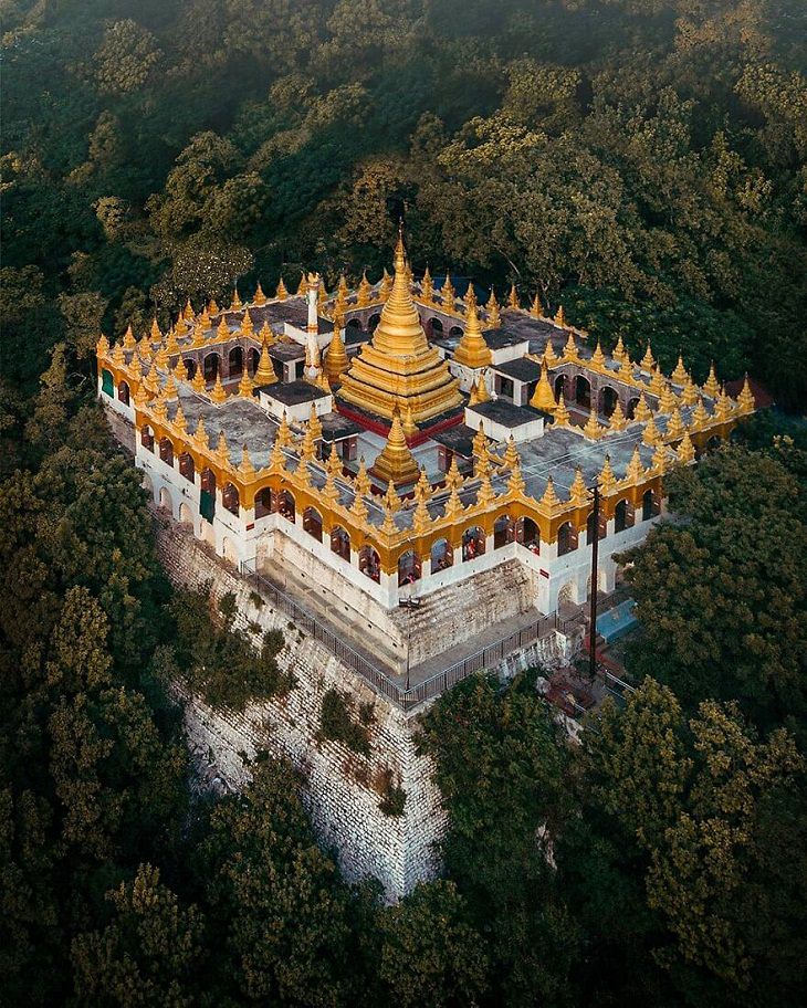 Aerial Views, Mandalay, Myanmar