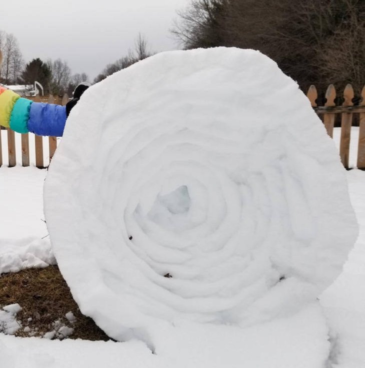 Accidental Snow Art, carpet