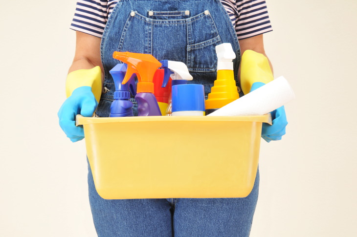 Cleaning the Home After Illness Cleaning Supplies