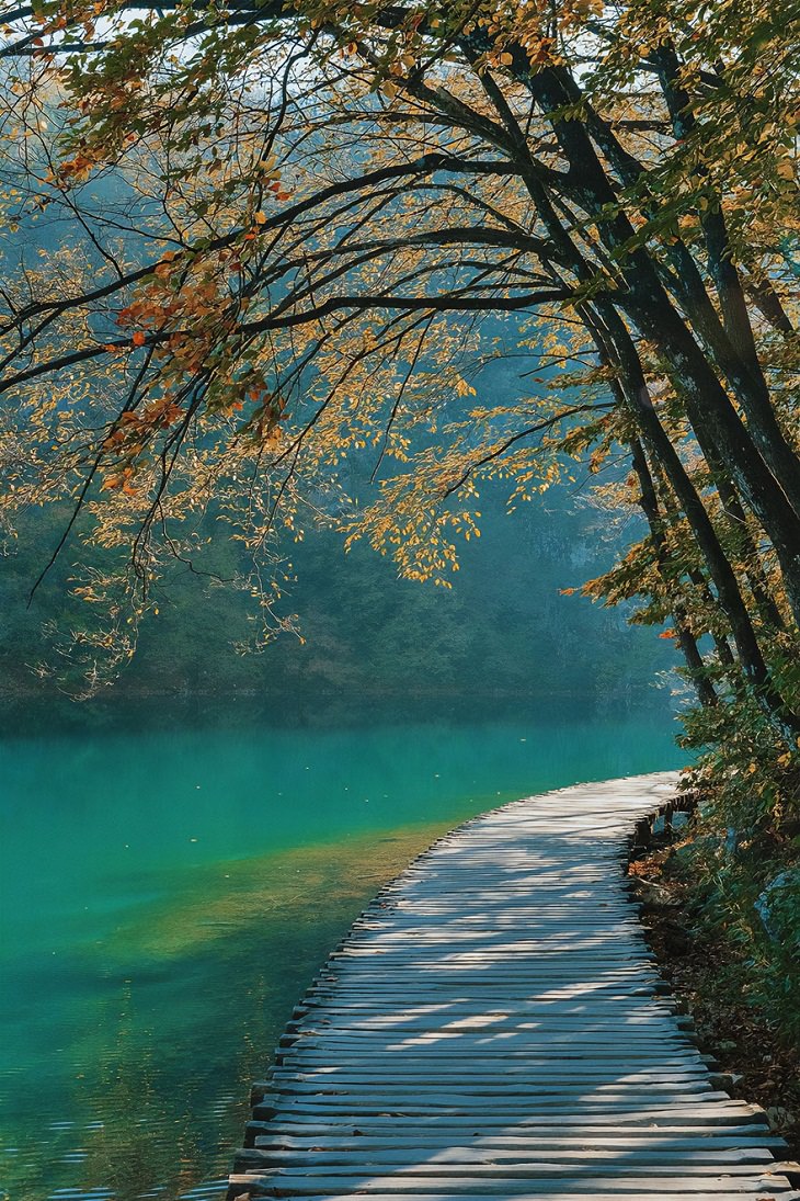 Gorgeous Landscapes, Plitvice Lakes in Croatia