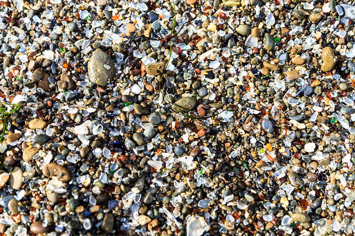 sea glass in fort bragg