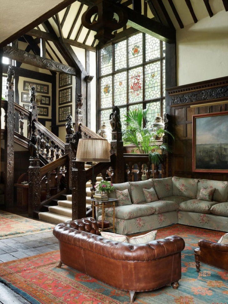 Interior Design refurbished English country house