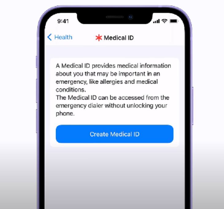 iPhone Tips for Seniors, Medical ID
