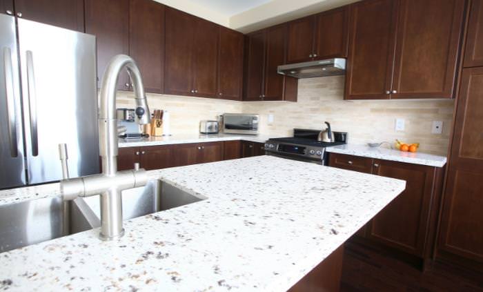 Countertop made of Quartz