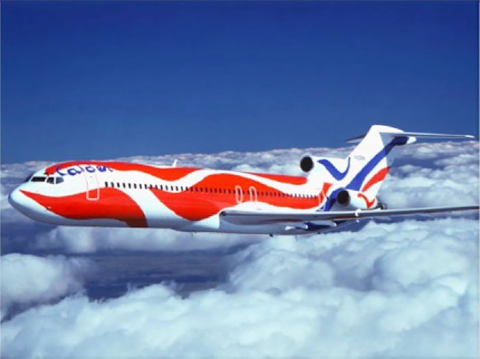 Alexander Calder's Flying Colors Aircrafts