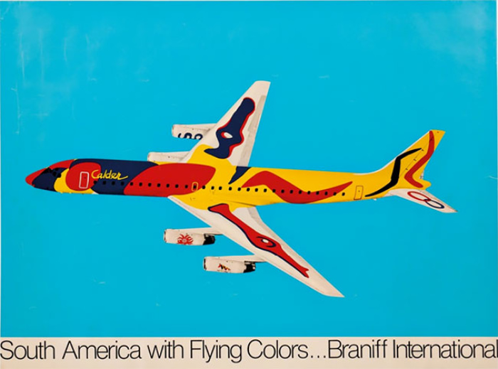 Alexander Calder's Flying Colors Aircrafts
