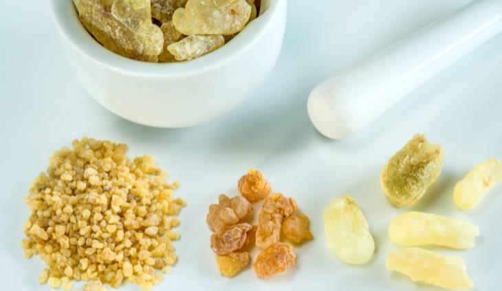 Frankincense oil - resin varieties 