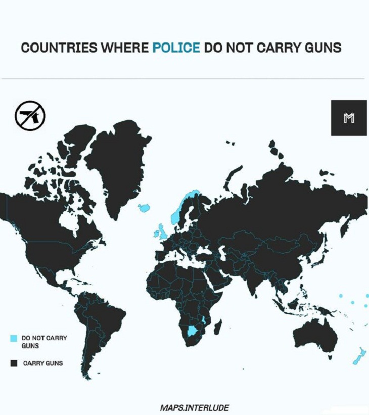 Interesting Maps, guns