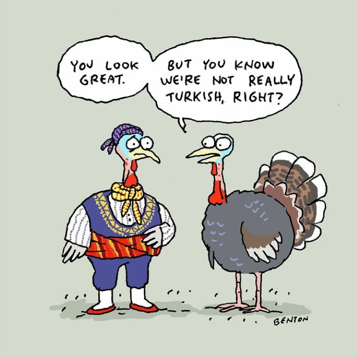Jim Benton Comics turkeys