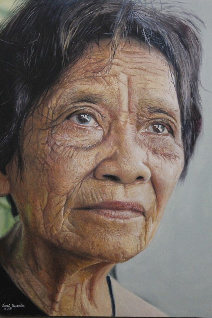 Hyper-Realistic Paintings, face