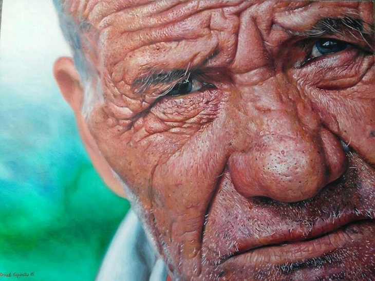 Hyper-Realistic Paintings, close up