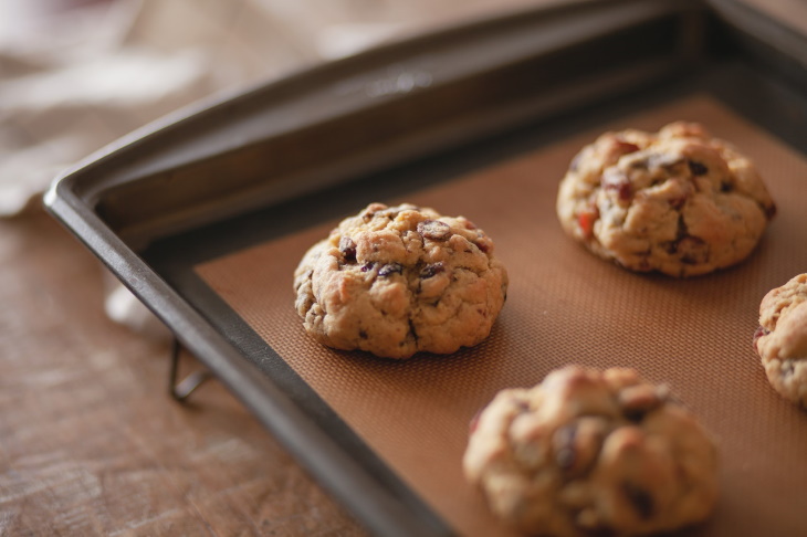 Cookies and Bread freshly bake cookies on a sheet