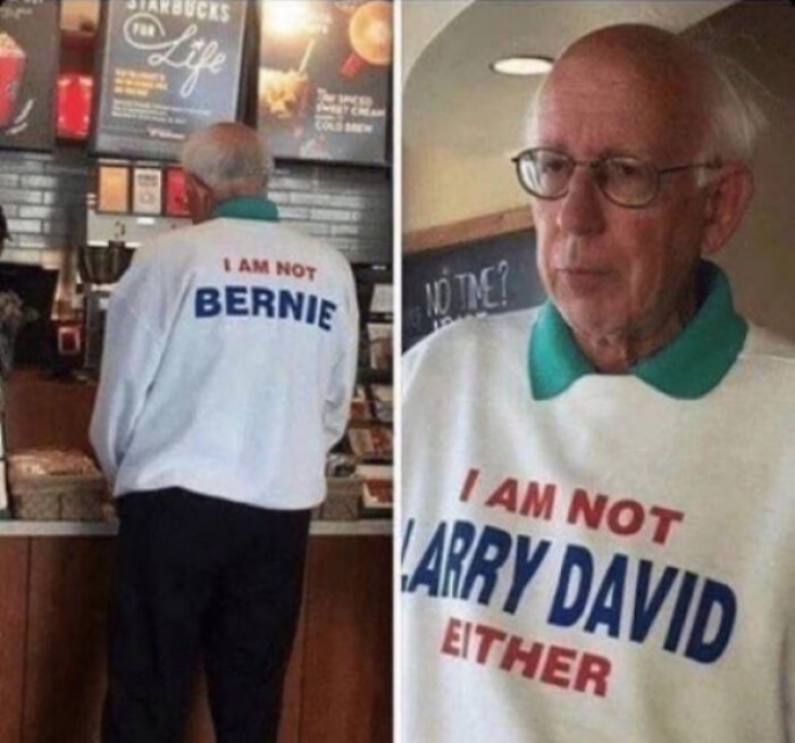 Celebrity Doppelgangers Not Bernie