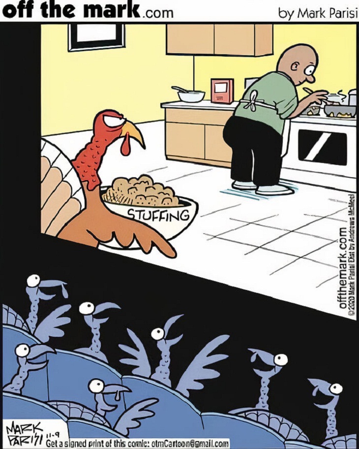 One-Panel Comics, turkey