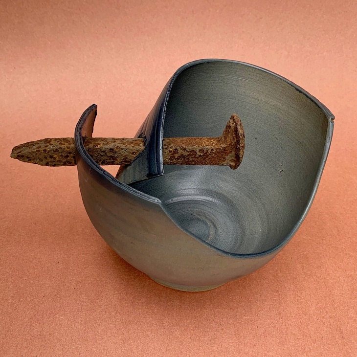 Repairing Broken Ceramics, bowl