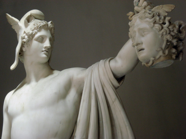 Antonio Canova perseus with the head of medusa, 1804-06