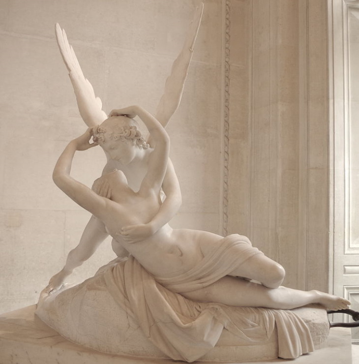 Antonio Canova Psyche Revived by Cupid's Kiss (1787