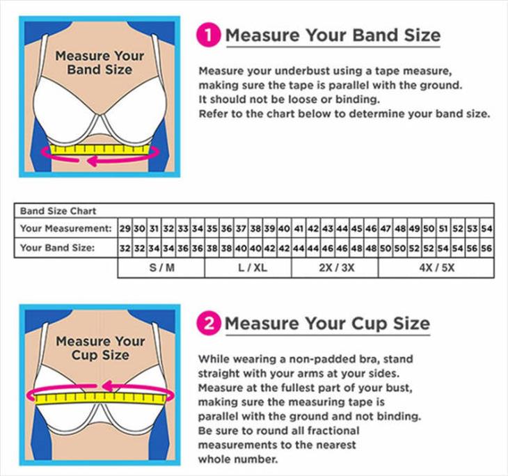 Clothing and Laundry Guide how to measure bra size
