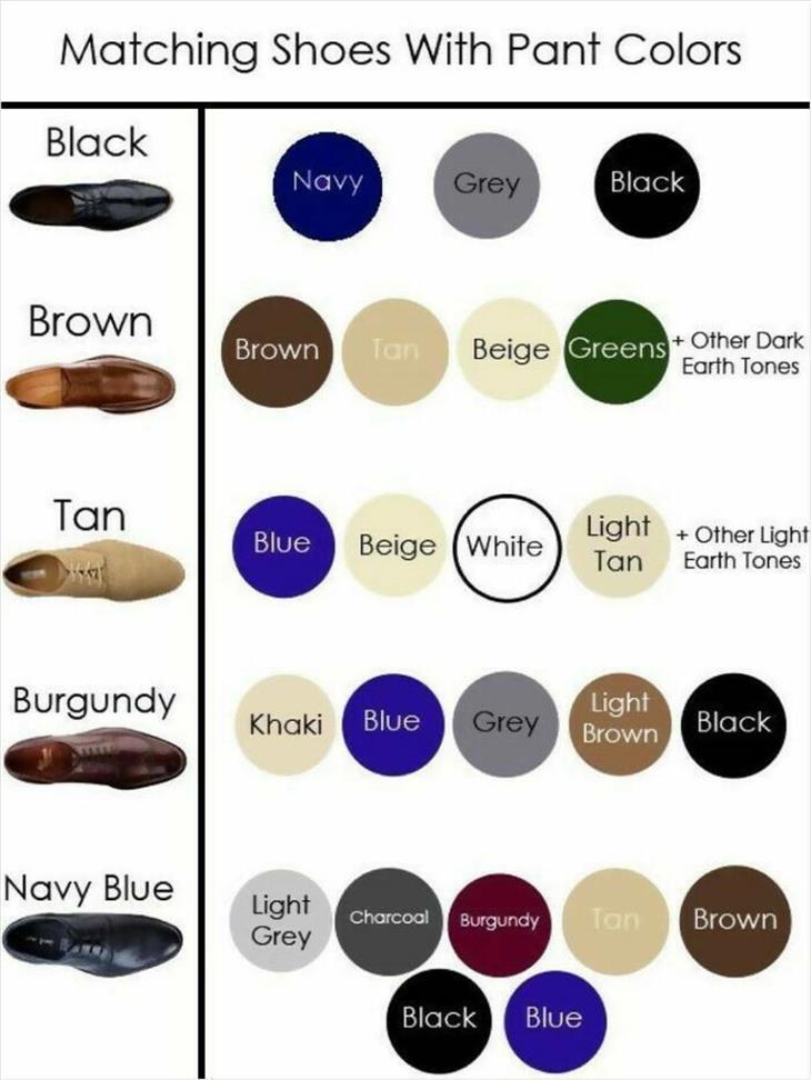 Clothing and Laundry Guide pant colors