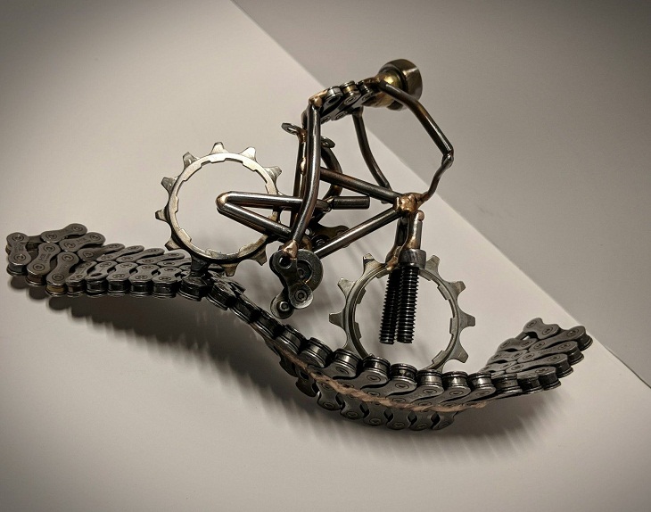 Scrap Metal Art, bike