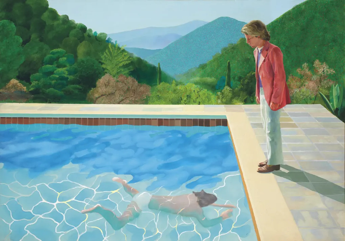 Portrait of an Artist (Pool With Two Figures)