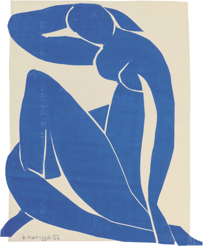 Blue nude II 1952