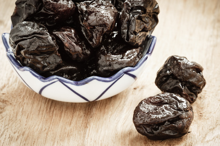 Prunes for Osteoporosis bowl with prunes