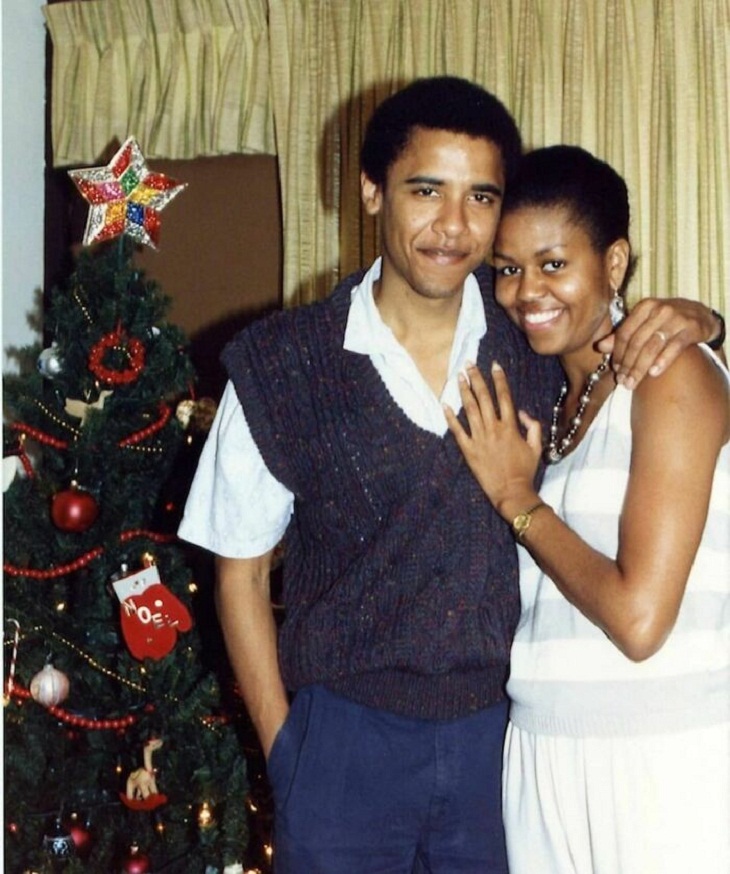 Rare Celebrity Pics, Barack And Michelle Obama,