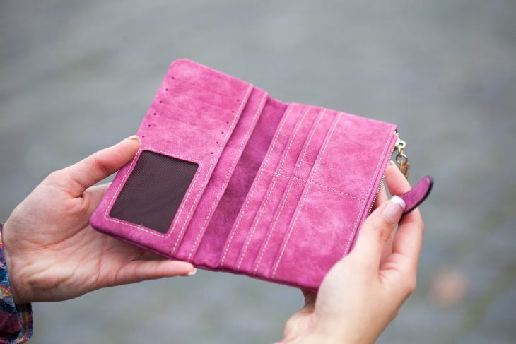 How to Organize a Wallet Suede Wallet