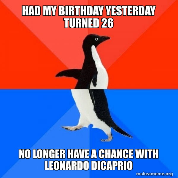 Funny birthday meme