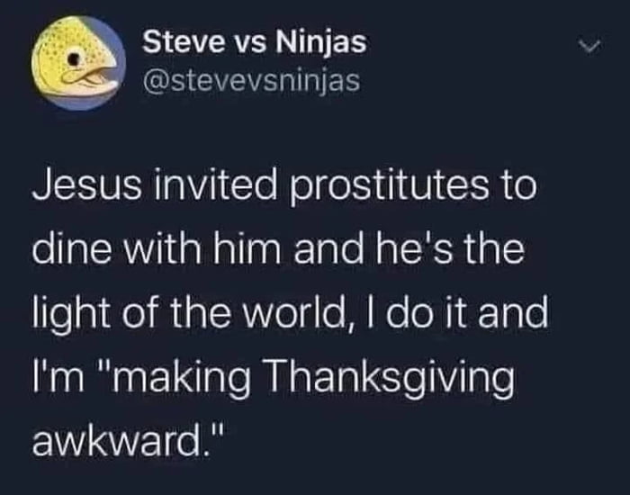 Funny Thanksgiving meme