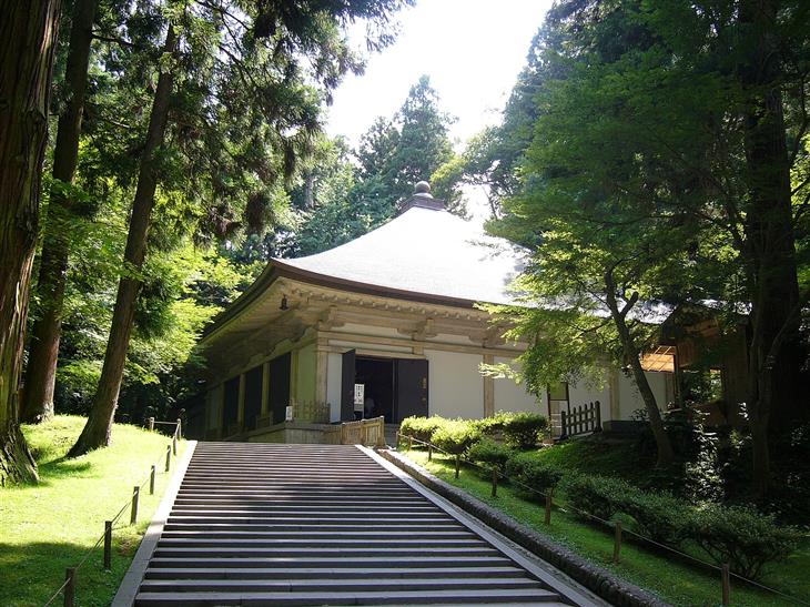Japanese Architecture Chuson Temple Konjikido (Chūson-ji Konjiki-dō)