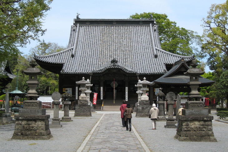 Arquitetura japonesa Templo Bannaji  (Banna-ji)