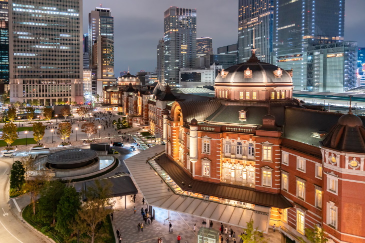 Japanese Architecture Tokyo Station